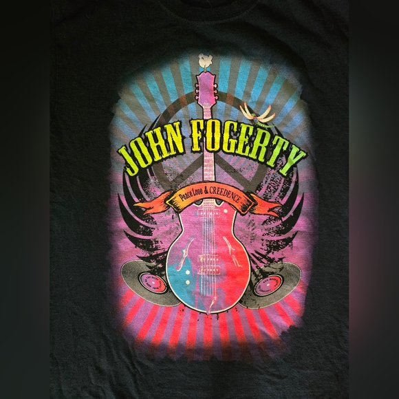 John Fogerty t-shirt. “Peace, Love and Creedence”. - Picture 10 of 10